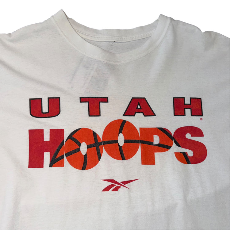 Reebok Utah Utes Hoops Tee Sz L