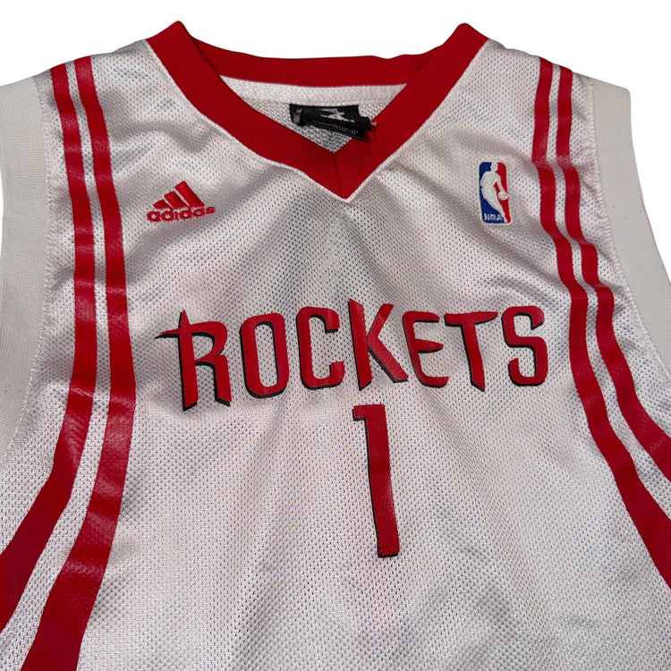 Adidas 00’s Houston Rockets Tracy Mcgrady Home Jersey Sz YM