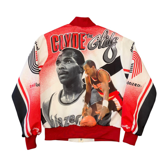 Chalk Line Portland Trail Blazers Clyde Drexler Jacket Sz S