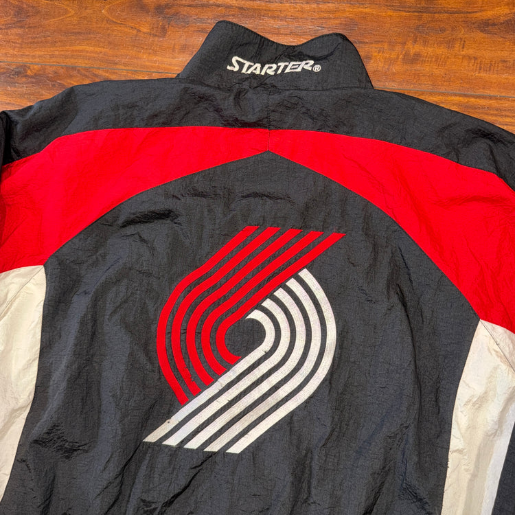 Starter 90’s Portland Trail Blazers Windbreaker Set Sz XL (Full Set)