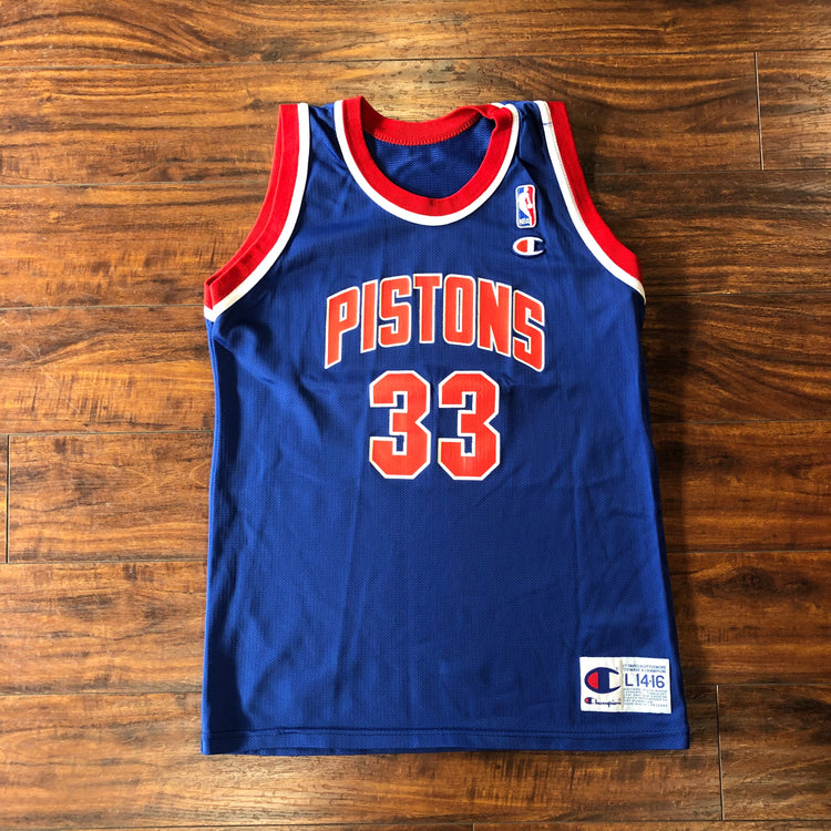 Champion Detroit Pistons Grant Hill Jersey Youth L
