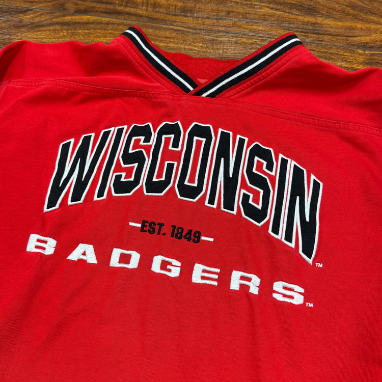 Lee Sport Wisconsin Badgers Crew Sz XL