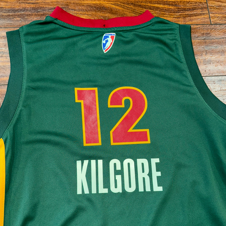 Adidas Seattle Storm Hailey Kilgore Jersey Sz YXL