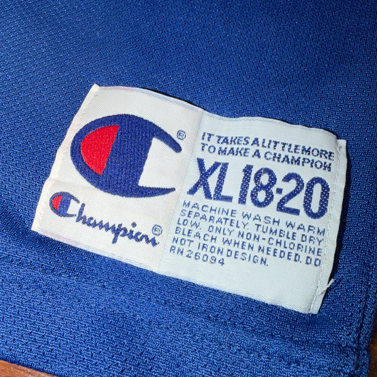 Champion New Jersey Nets Kerry Kittles Jersey Sz YXL