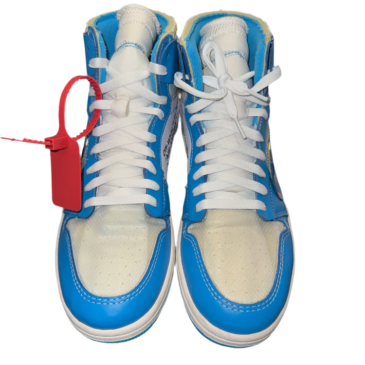 PREOWNED Jordan 1 High Off- White UNC Men’s 10