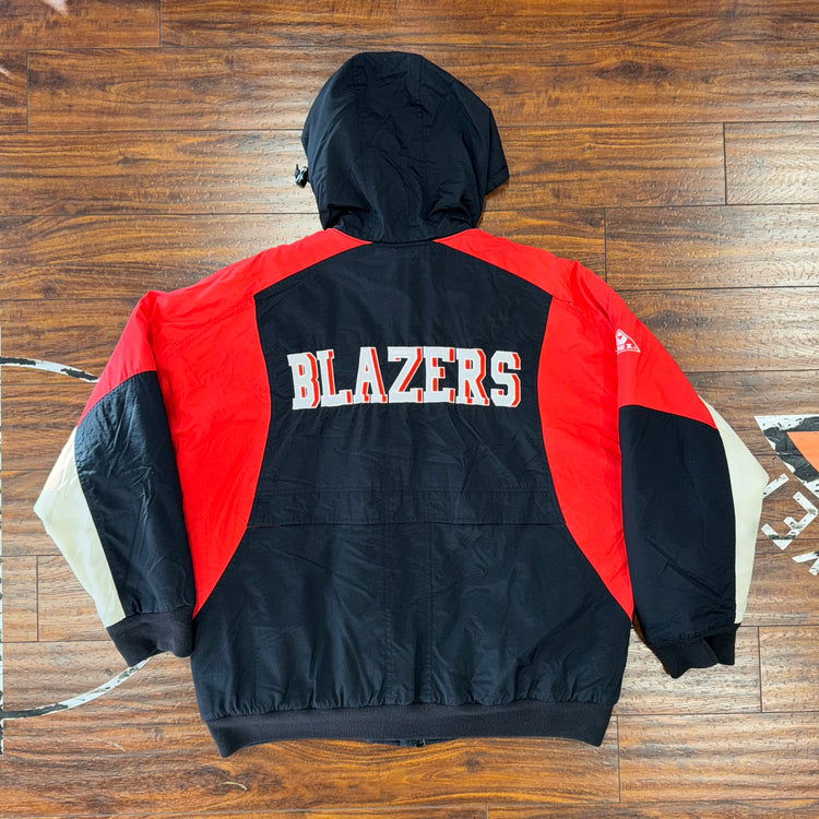 Apex One Portland Trail Blazers Puffer Jacket Sz XL