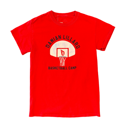Adidas Signed Dame Camp Tee Sz YXL