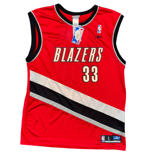 NWT Reebok Portland Trail Blazers Scottie Pippen Jersey Sz L