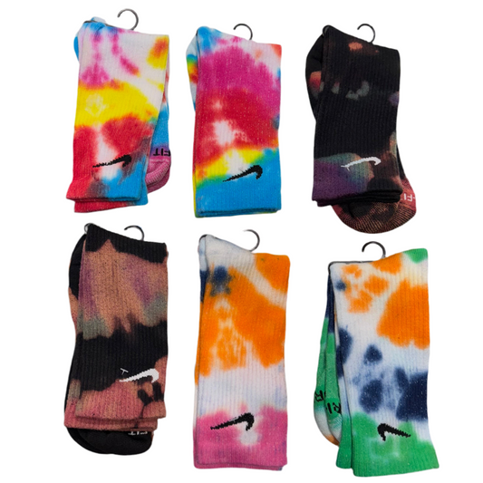 Nike Tie-Dye Socks Men’s 8-12