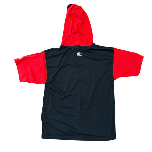 Starter Chicago Bulls Hoodie Tee Sz XL