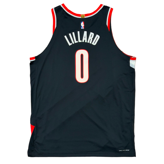 NWT Authentic Portland Damian Lillard  Jersey Sz 2X