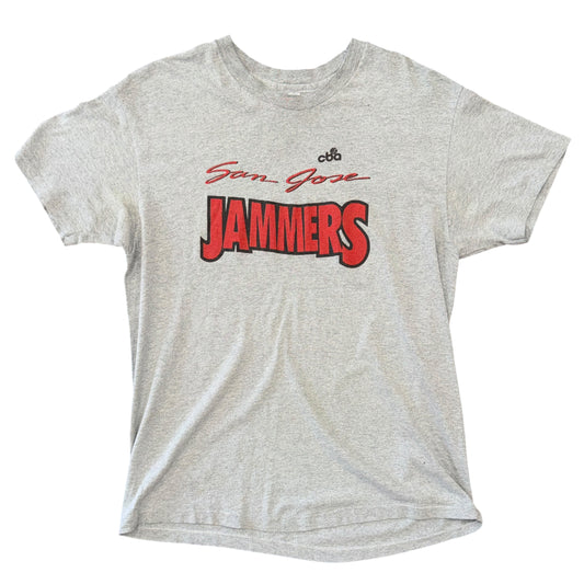 90's CBA San Jose Jammers Tee Sz XL