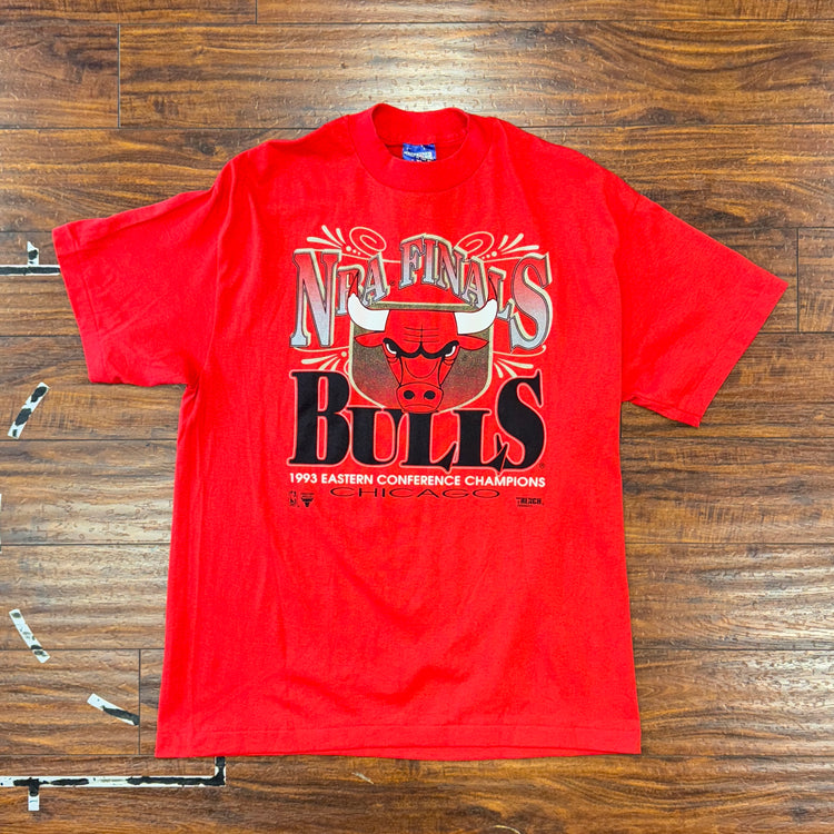 NWT Trench 1993 Chicago Bulls Eastern Conference Champs Tee Sz XL