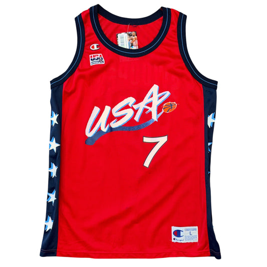 Champion 1996 Team USA Sheryl Swoopes Away Jersey Sz L