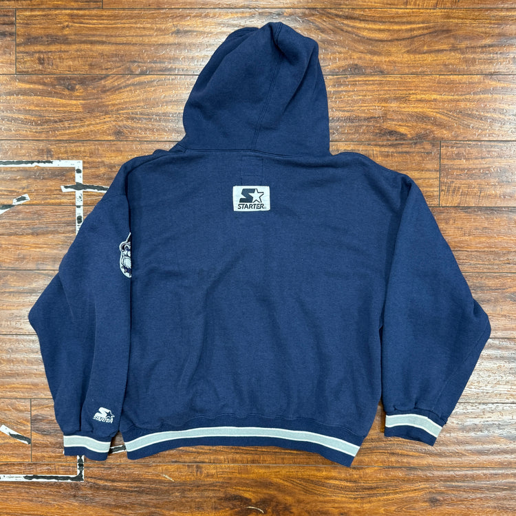 Starter Georgetown Hoyas Hoodie Sz M