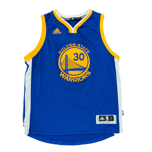 Adidas Golden State Warriors ￼ Steph Curry Jersey Sz YL