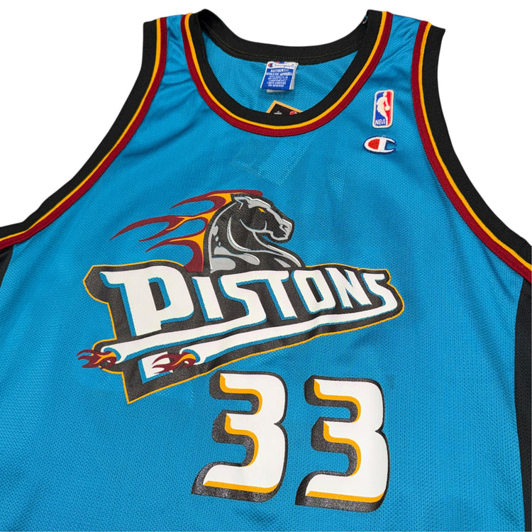 Champion 90’s Detroit Pistons Grant Hill Jersey Sz XL
