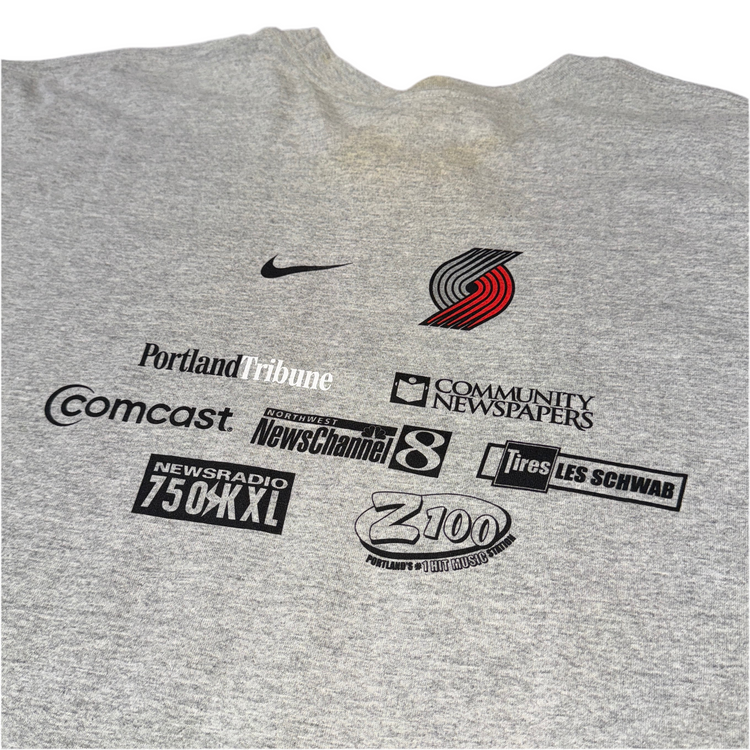 Nike Portland Trail Blazers Street Jam Sz 2X