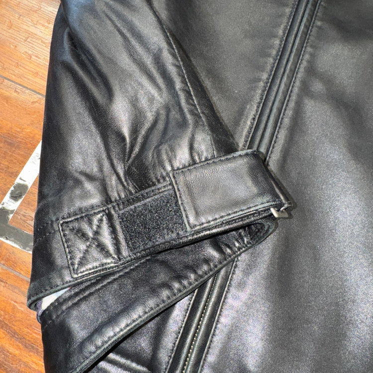 Rare 00’s Nike Air Max Leather Jacket Sz XL