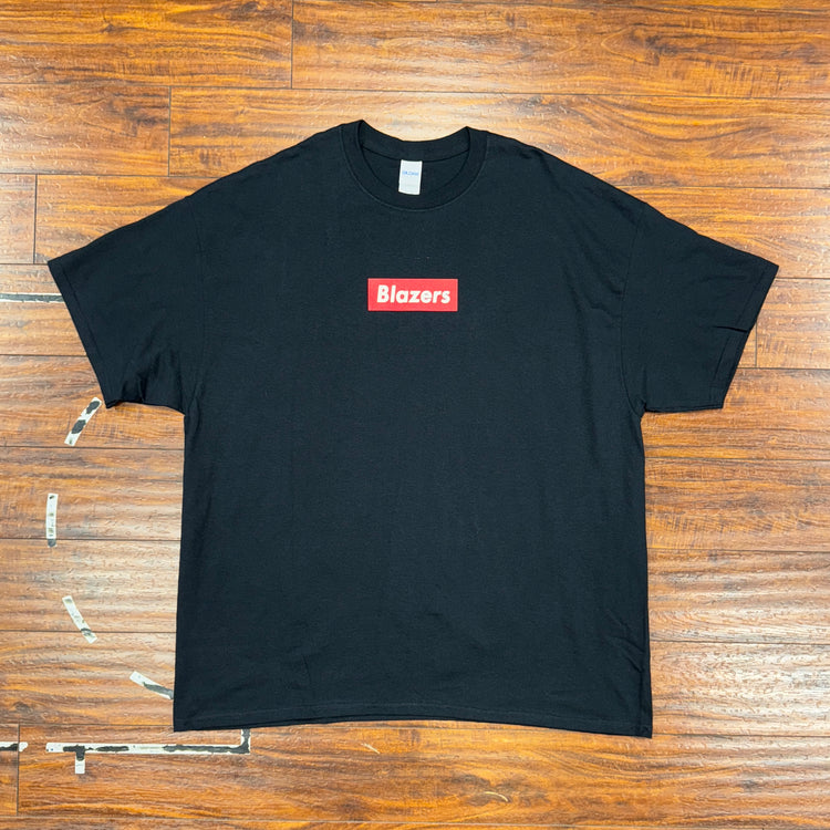 Blazers Box Logo Tee Sz 2X