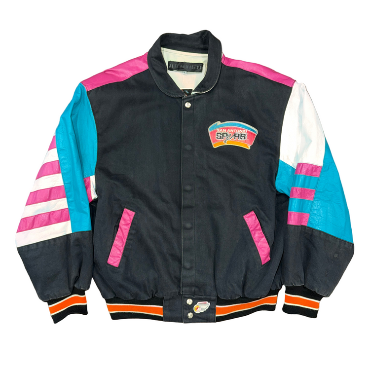 Jeff Hamilton San Antonio Spurs Fiesta Jacket Sz L