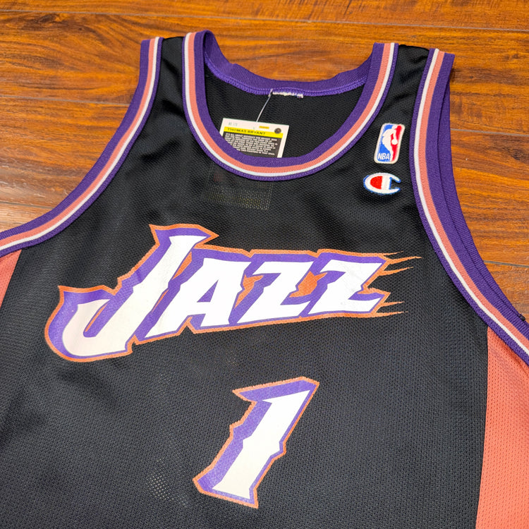 Champion Utah Jazz Blank Jersey Sz S