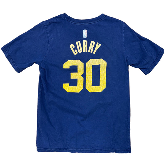 Jordan Golden State Warriors Stephen Curry Jersey Tee Sz YL