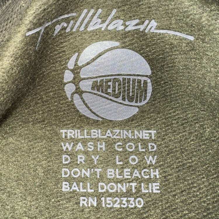 Trillblazin Naismith Hoodie Olive Multiple Sizes