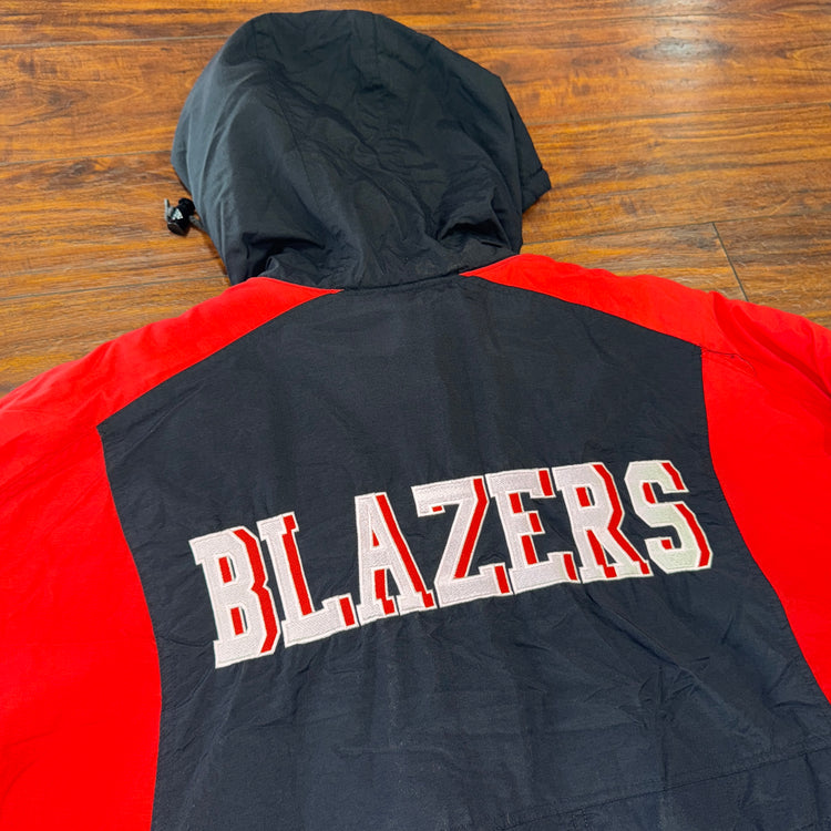 Apex One Portland Trail Blazers Puffer Jacket Sz XL