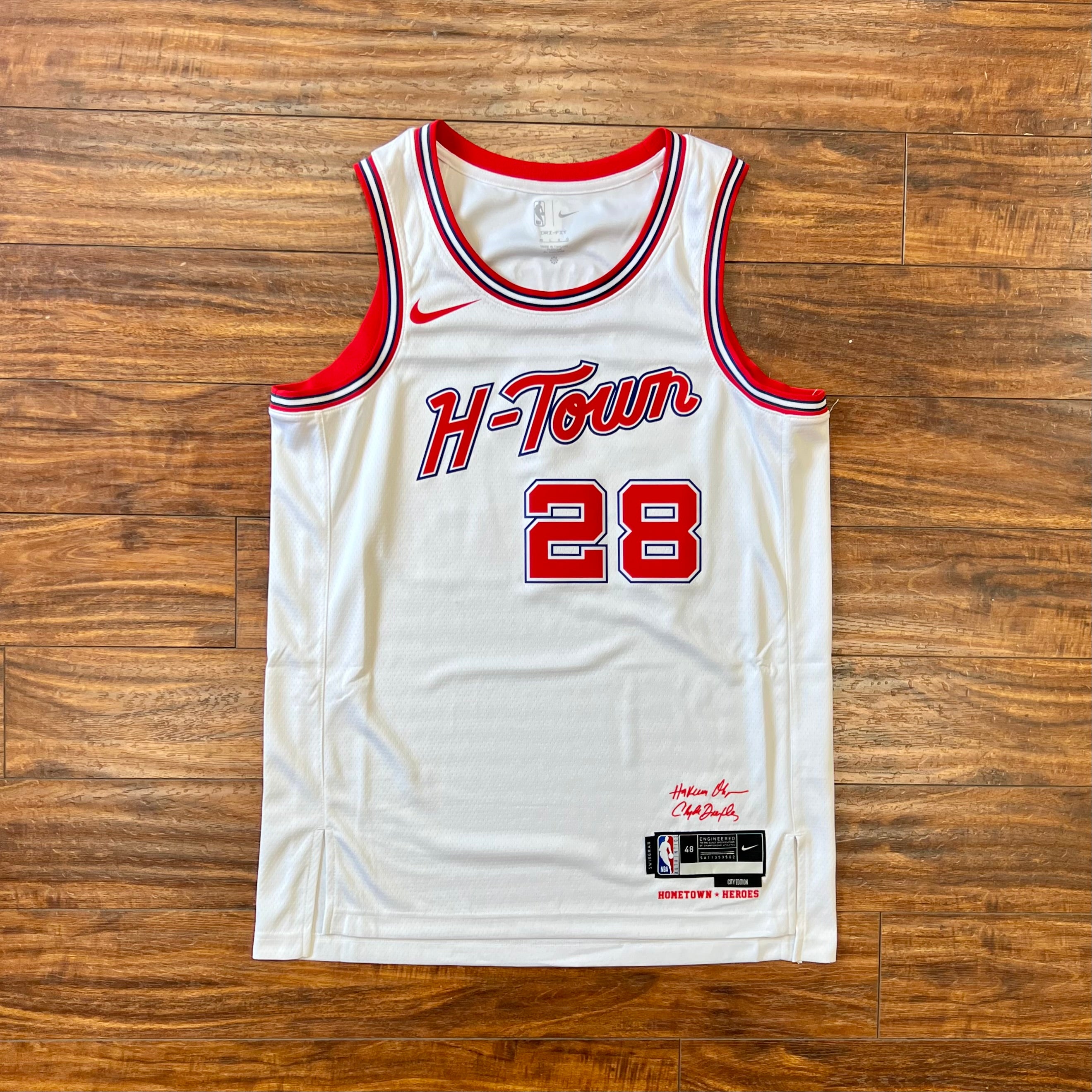 Nike Houston Rockets Alpren Sengun City Edition Jersey Sz L