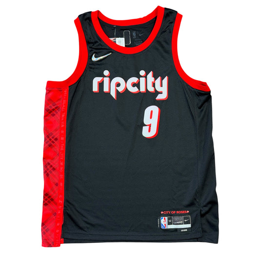 Nike Swingman 2021-22 City Edition Portland Trail Blazers Nassir Little Jersey Sz XL