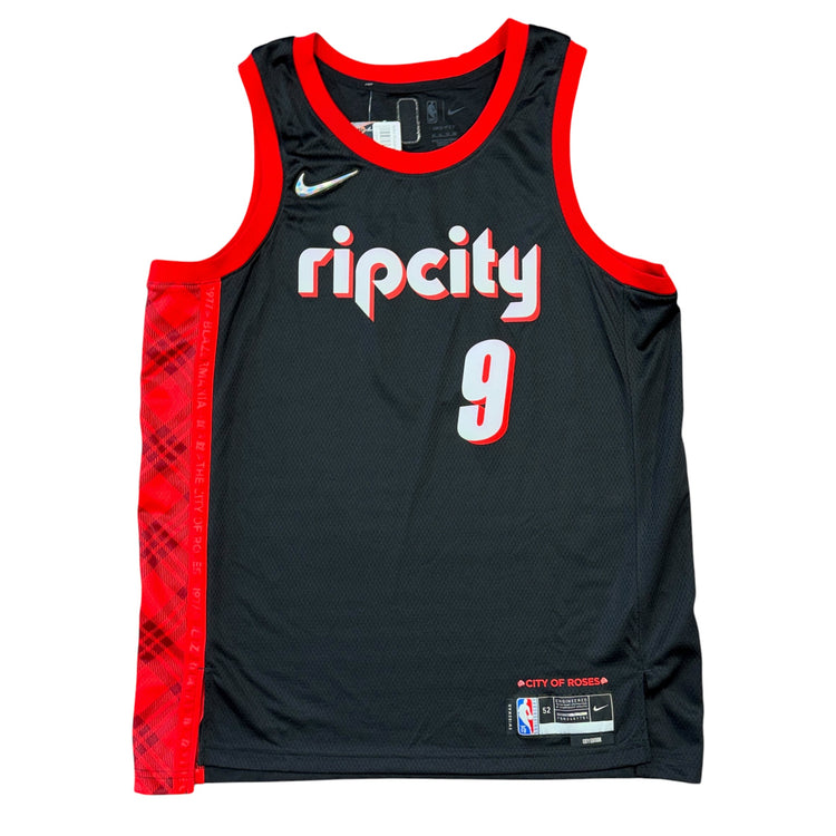 Nike Swingman 2021-22 City Edition Portland Trail Blazers Nassir Little Jersey Sz XL