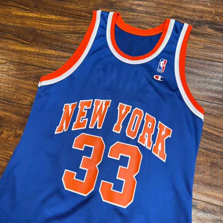Champion 90’s Knicks Patrick Ewing Jersey Sz M