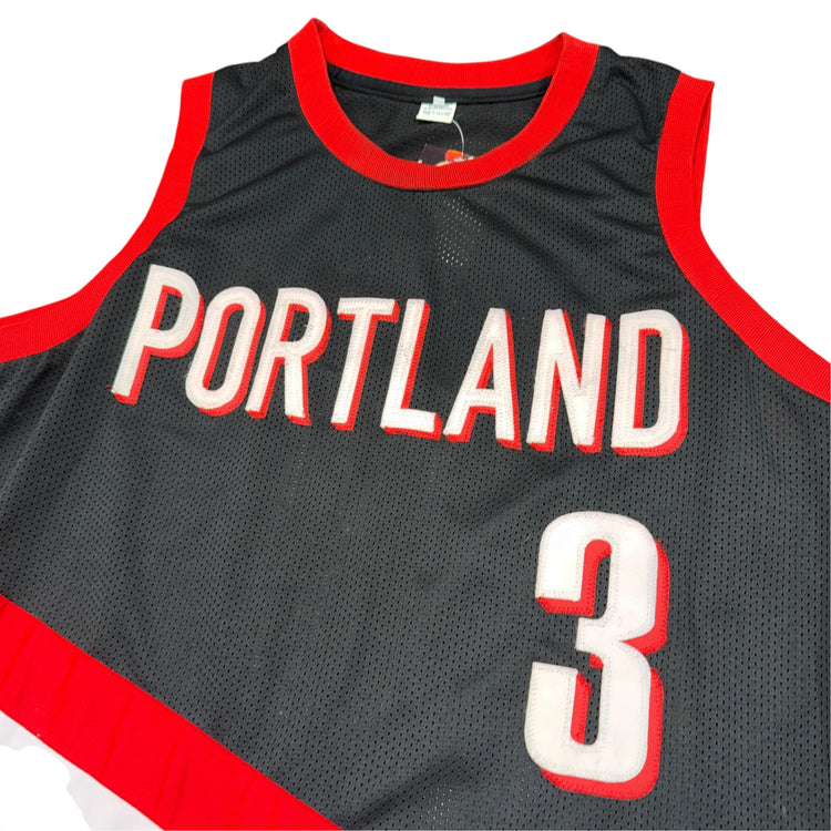 Signed Portland Trail Blazers Damon Stoudamire Jersey Sz XL