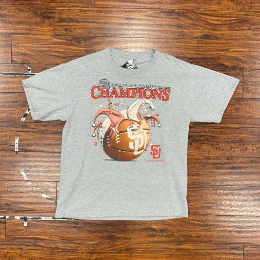 Lee Sport 2003 Syracuse Orange  March Madness Champs Tee Sz L