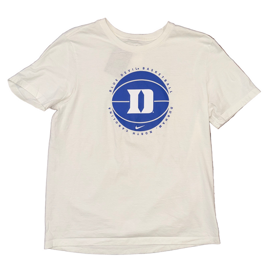 Nike Duke Blue Devils Basketball Tee Sz L