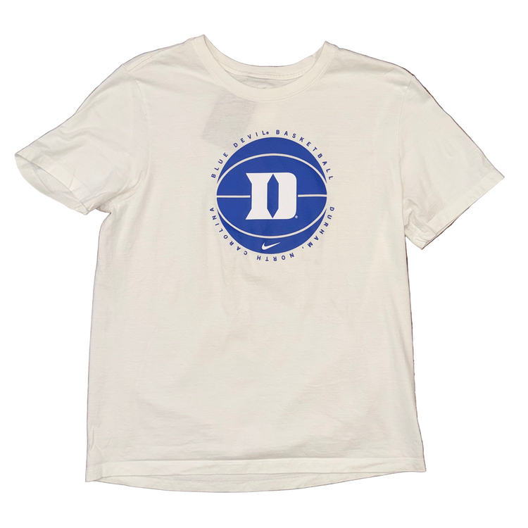 Nike Duke Blue Devils Basketball Tee Sz L