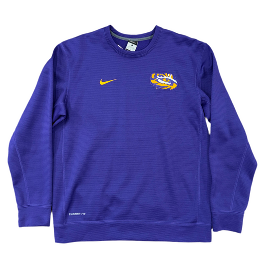 Nike LSU Tigers Crew Sz L