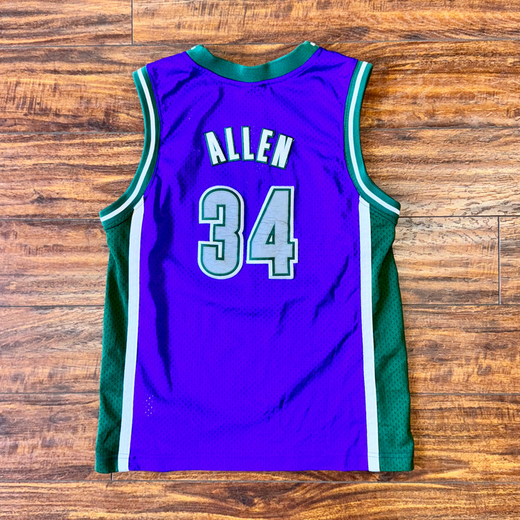 Nike Milwaukee Bucks Ray Allen Jersey Sz YL