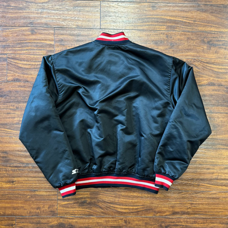 Starter 90's Blazers Satin Jacket Sz XL