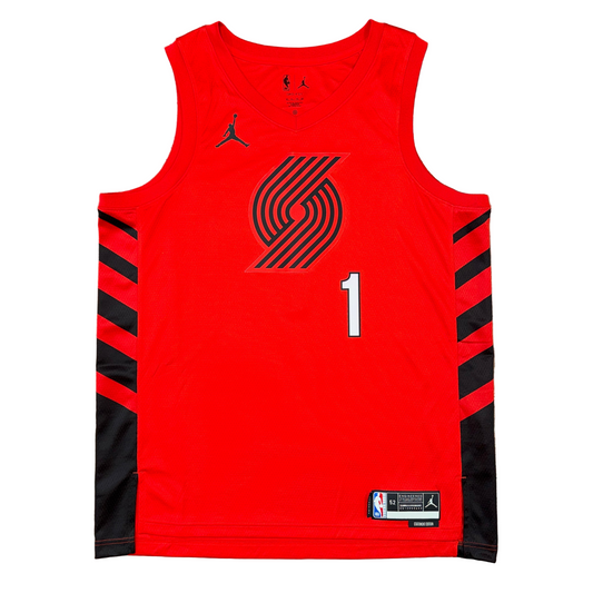 Nike Portland Trail Blazers Statement Anfernee Simons Jersey Sz XL