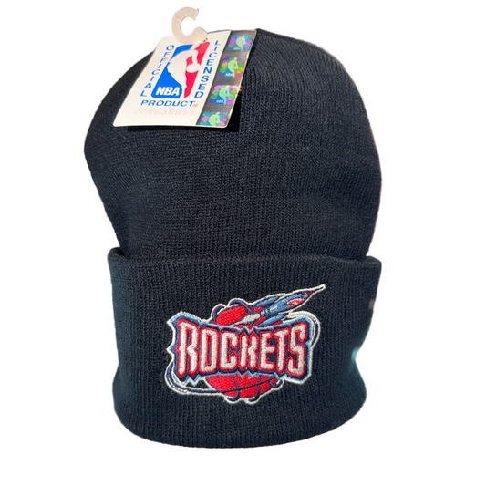 90's NBA Beanies Rockets / Hornets / Pistons