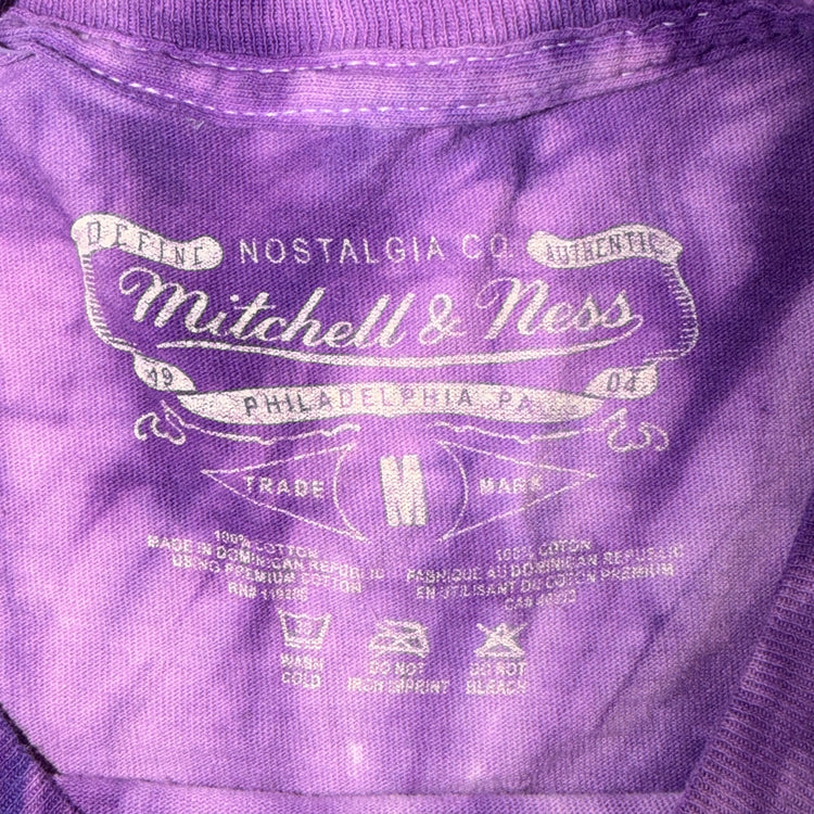 Mitchell & Ness Toronto Raptors Tye-Dye Tee Sz M