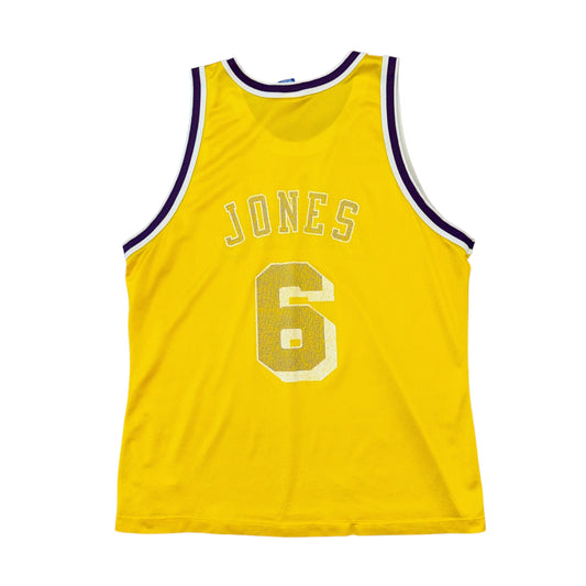 Champion 90’s Los Angeles Lakers Eddie Jones Away Jersey Sz XL