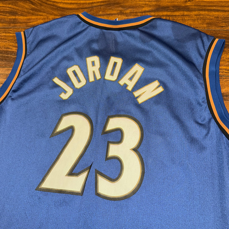 Champion Washington Wizards Michael Jordan Jersey Sz L