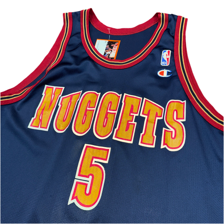 Champion Denver Nuggets  Jalen Rose Jersey Sz XL