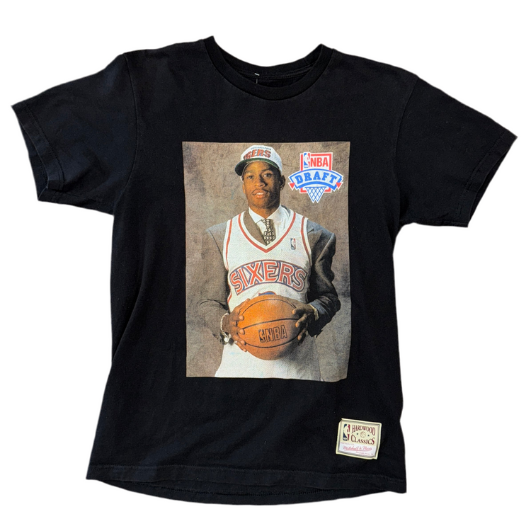 Mitchell & Ness Allen Iverson Draft Tee Sz S