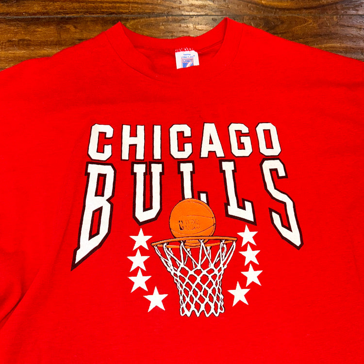 Logo7 90's Chicago Bulls Tee Sz XL