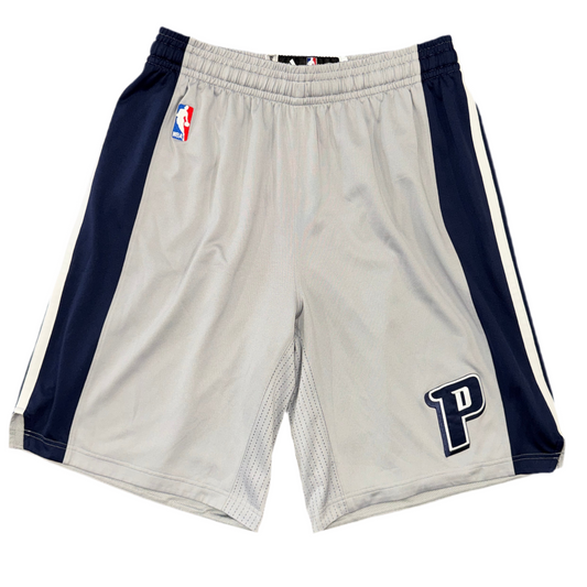 Adidas Team Issued Detroit Pistons Shorts Sz XL+2