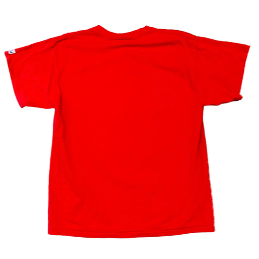 Logo 7 1992 Portland Trail Blazers Western Conference Champs Red Tee Sz XL